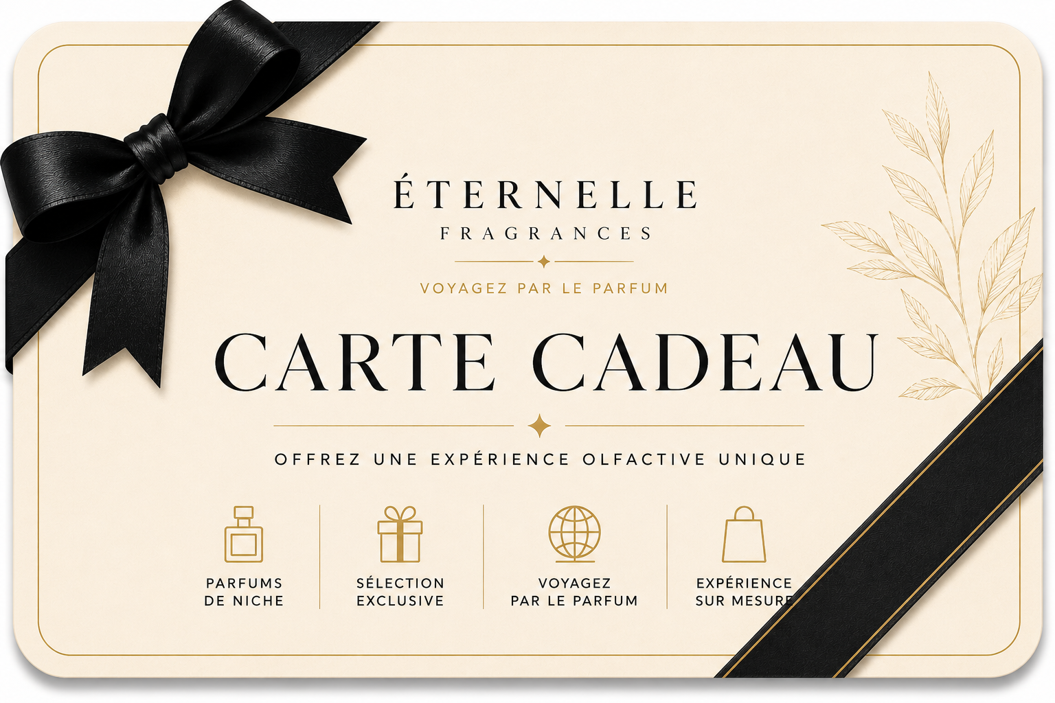 Carte Cadeau Éternelle Fragrances